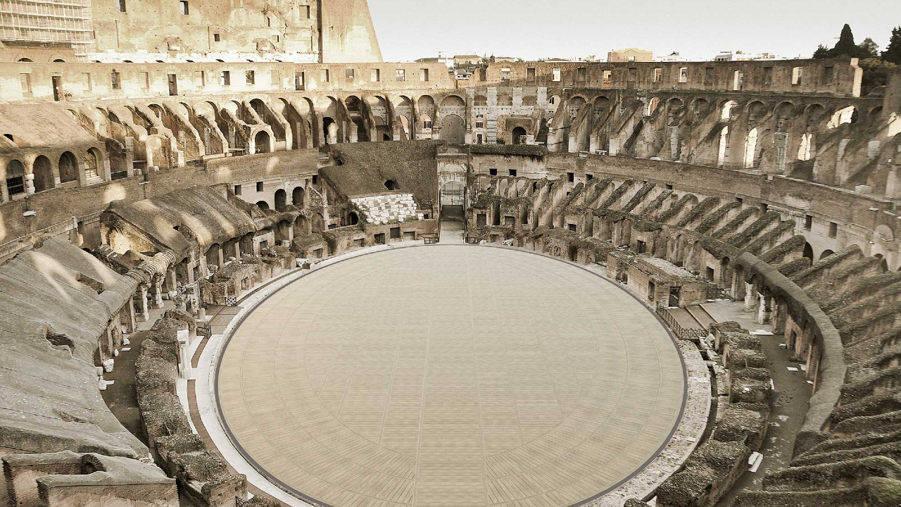 Coliseo romano recuperará su arena en 2023 con un proyecto ecosostenible