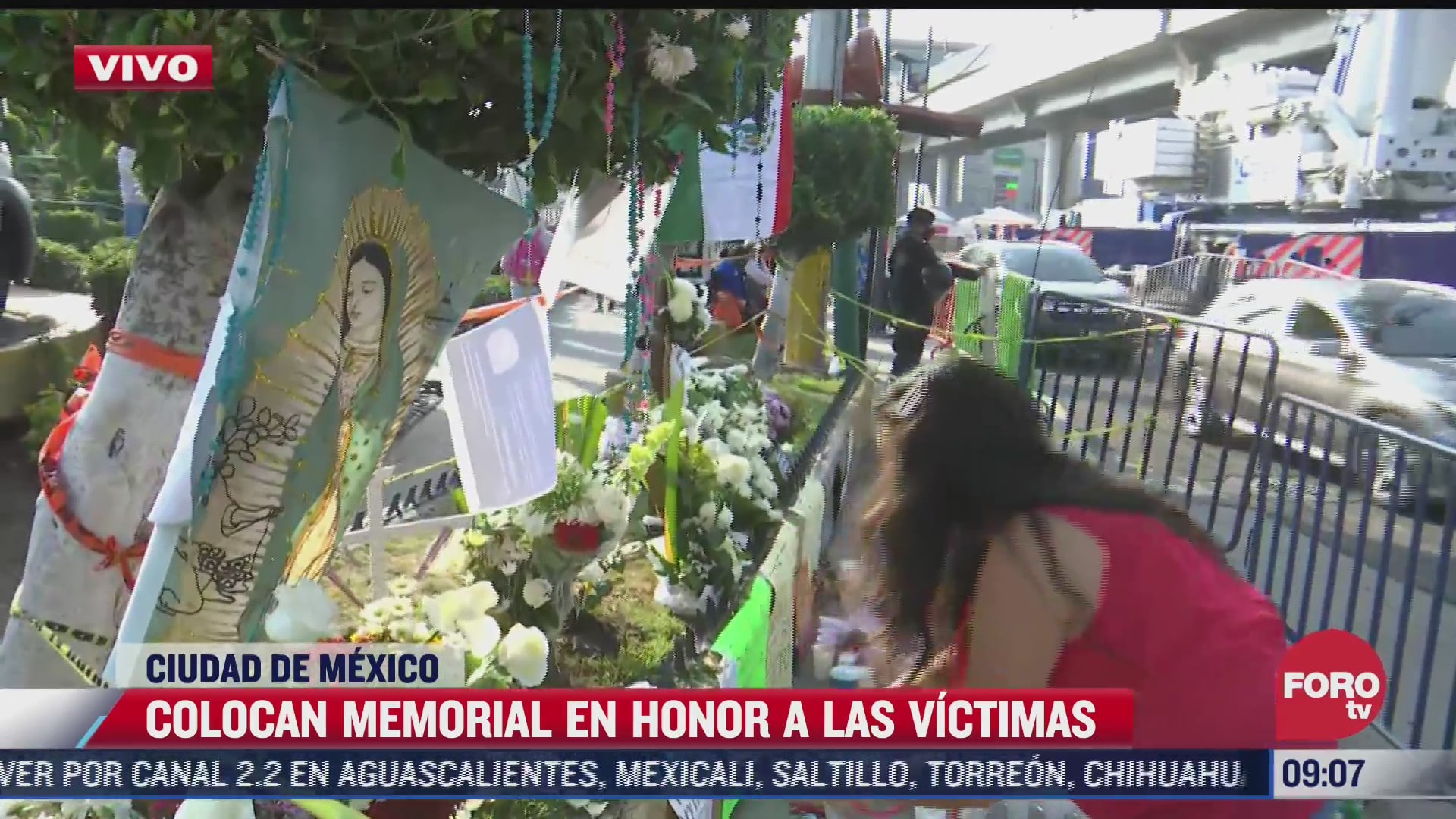 colocan memorial en honor a victimas de la linea 12 del metro