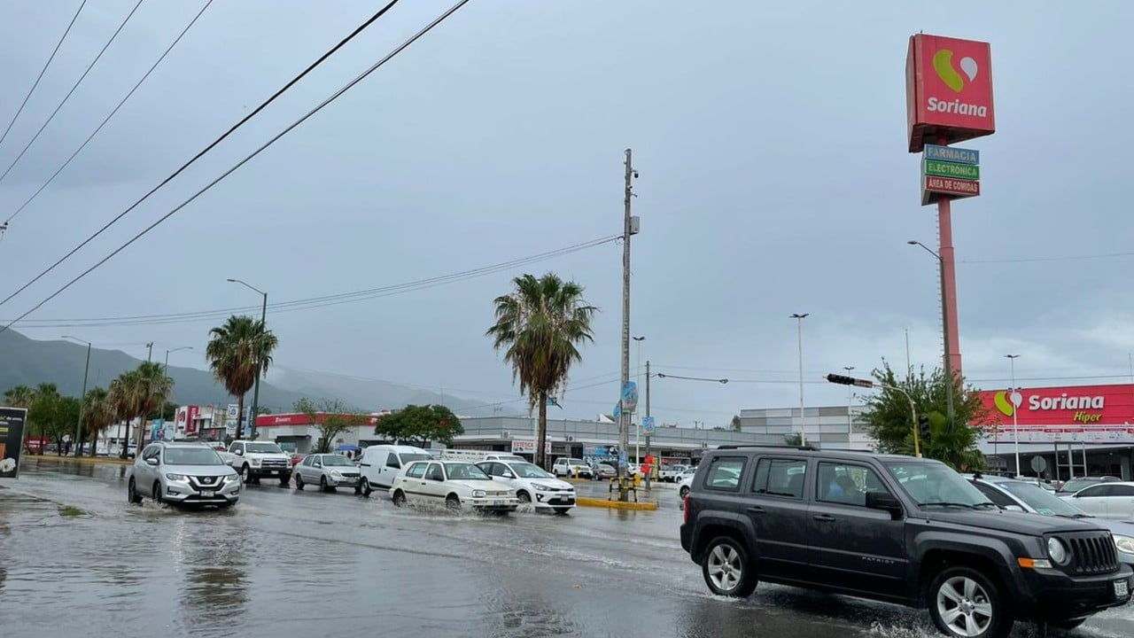 Continuarán las lluvias intensas para Coahuila, Nuevo León y Tamaulipas