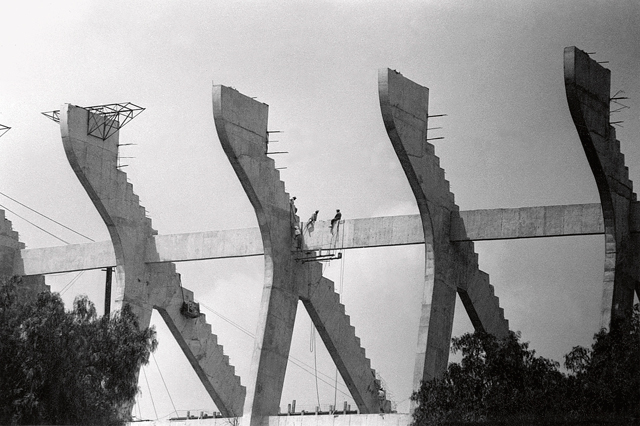 Creación del Estadio Azteca durante la década de los 60