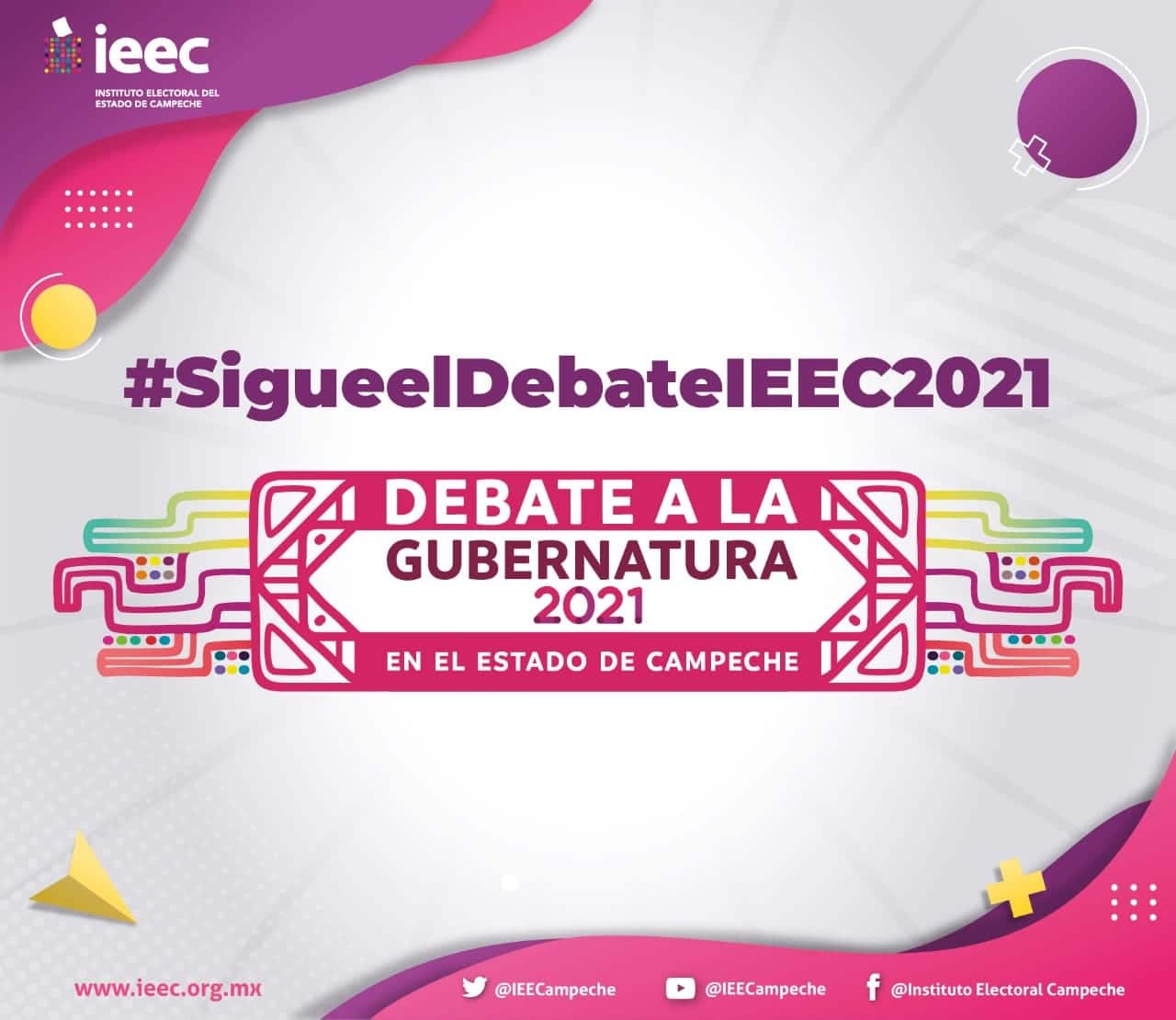 Campeche, debate, elecciones, campañas, Facebook