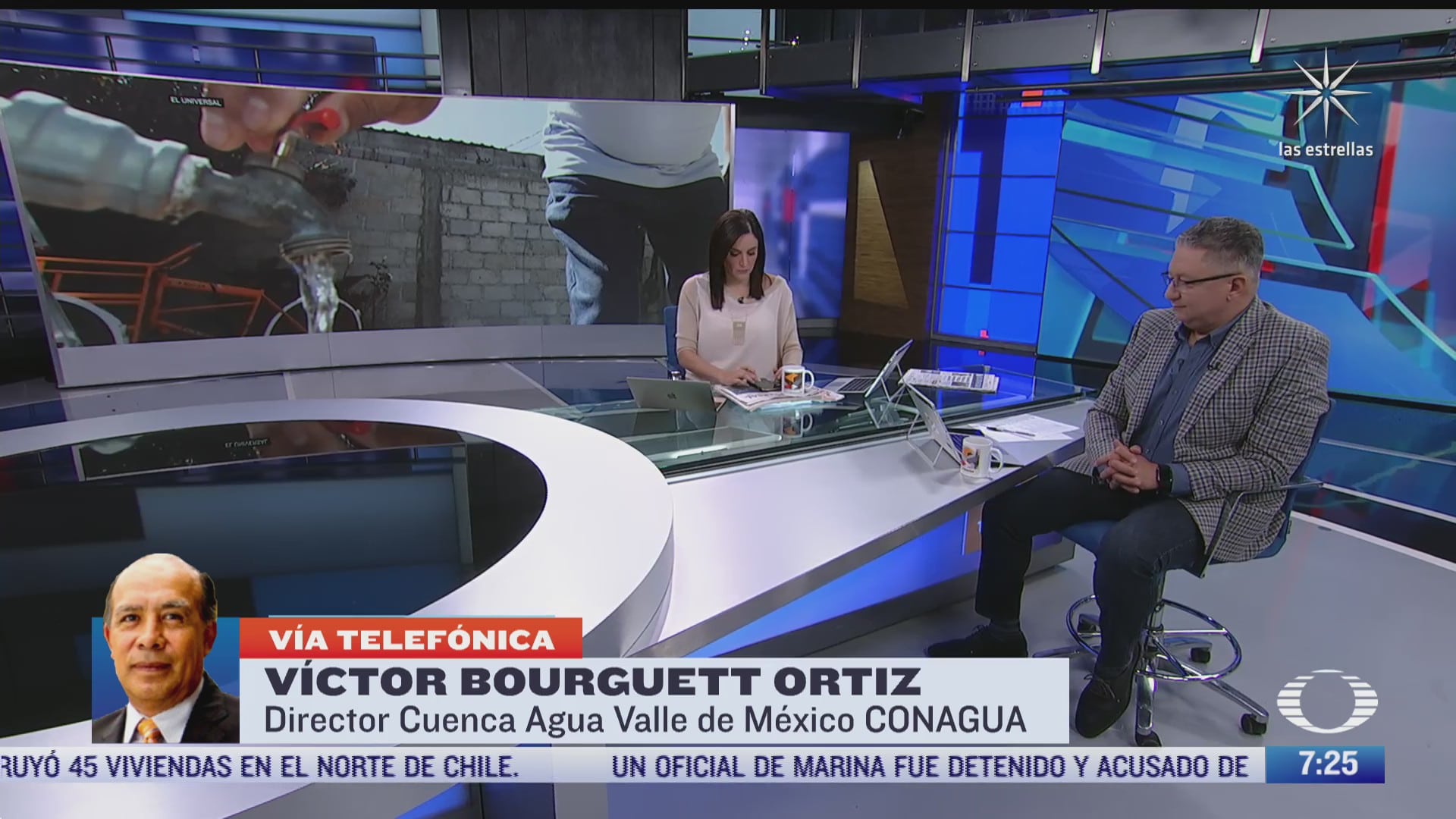 entrevista con victor bourguett ortiz director de cuenca aguas del valle de mexico para despierta