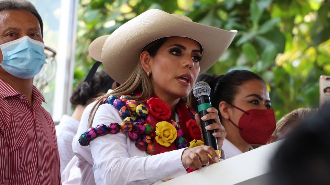 Evelyn Salgado Macedonio arrancó su campaña a la gubernatura de Guerrero por Morena, en Acapulco (Cuartoscuro)