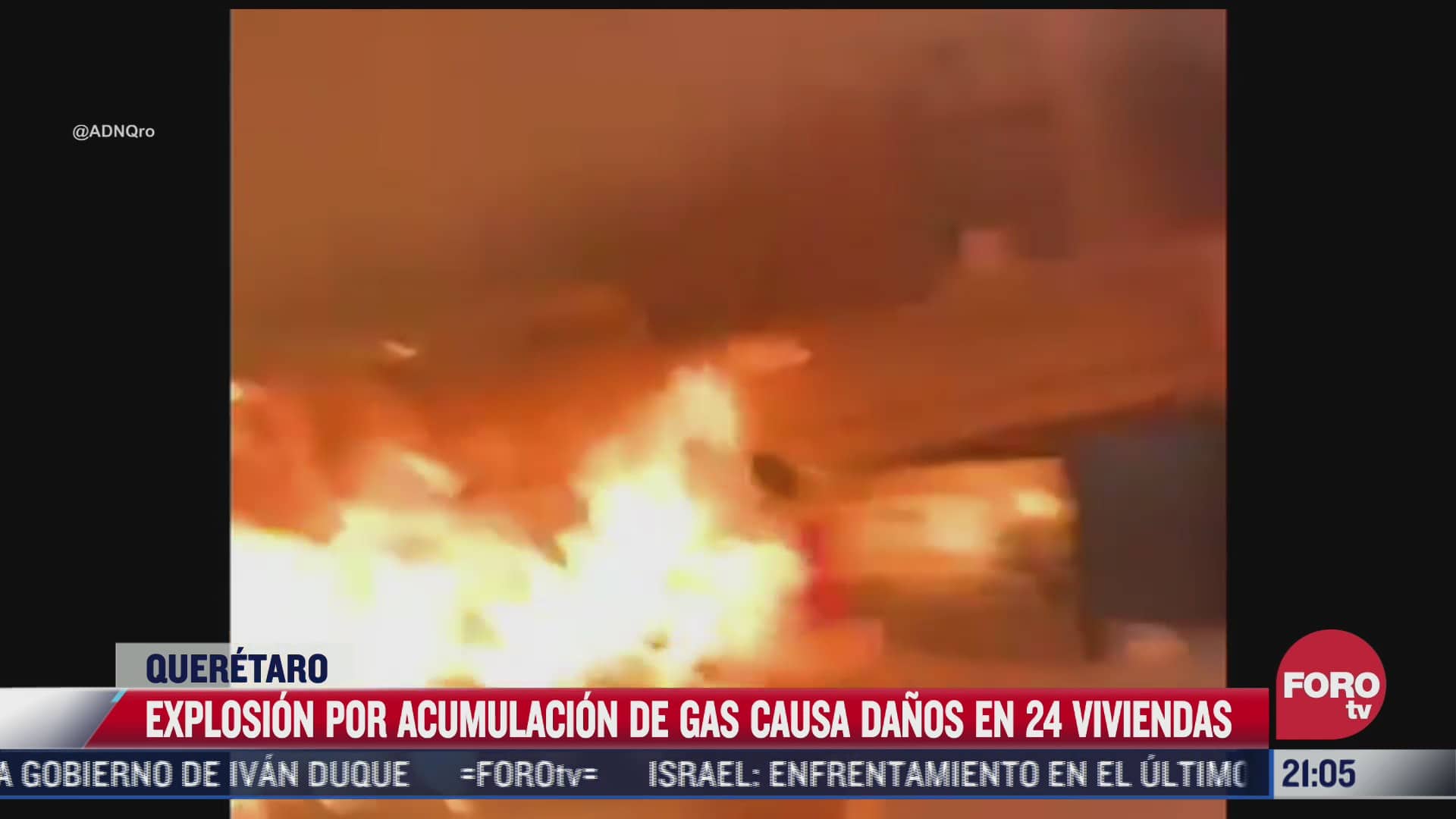 explosion por acumulacion de gas causa danos en 24 viviendas en queretaro