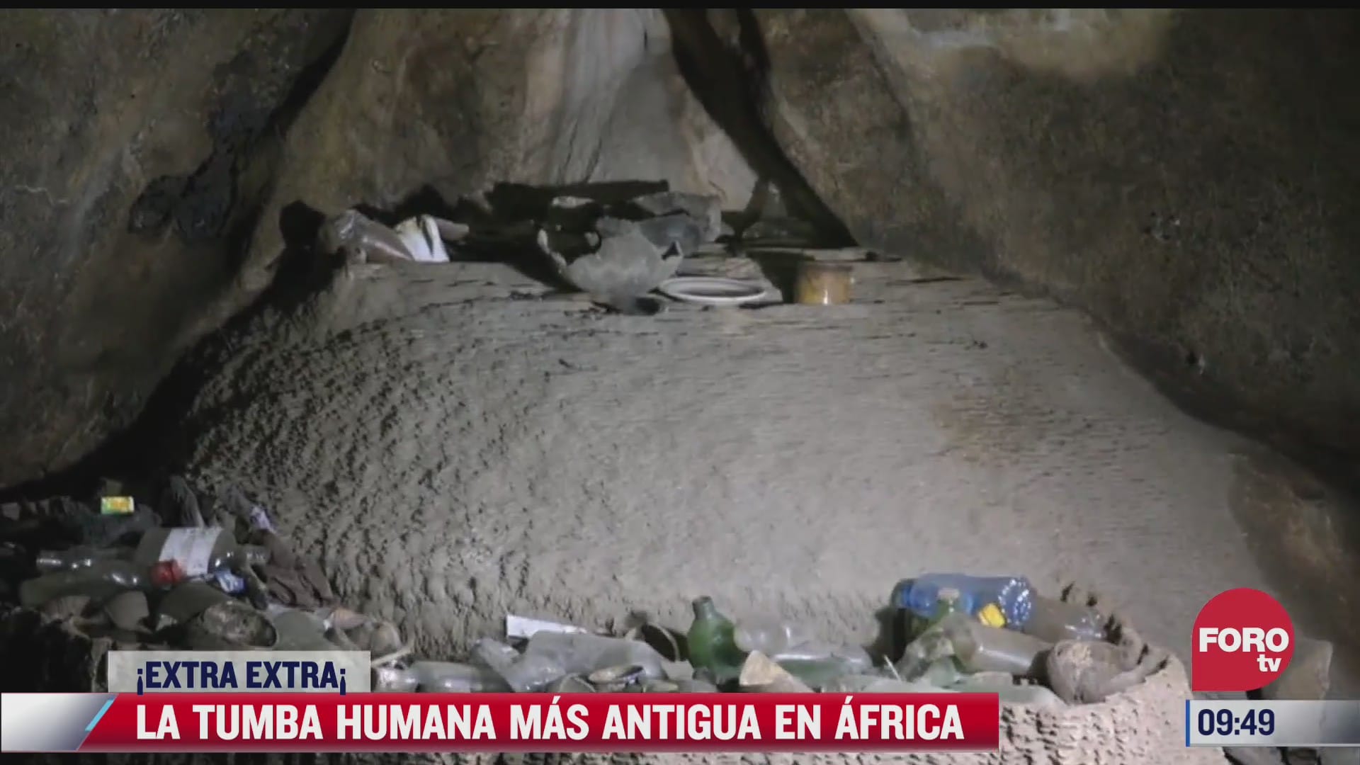 extra extra la tumba humana mas antigua en africa