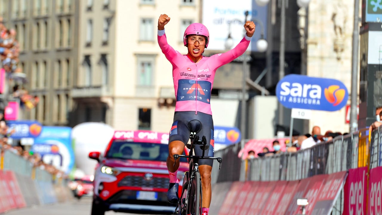 Ciclista colombiano Egan Bernal gana Giro de Italia y hace historia