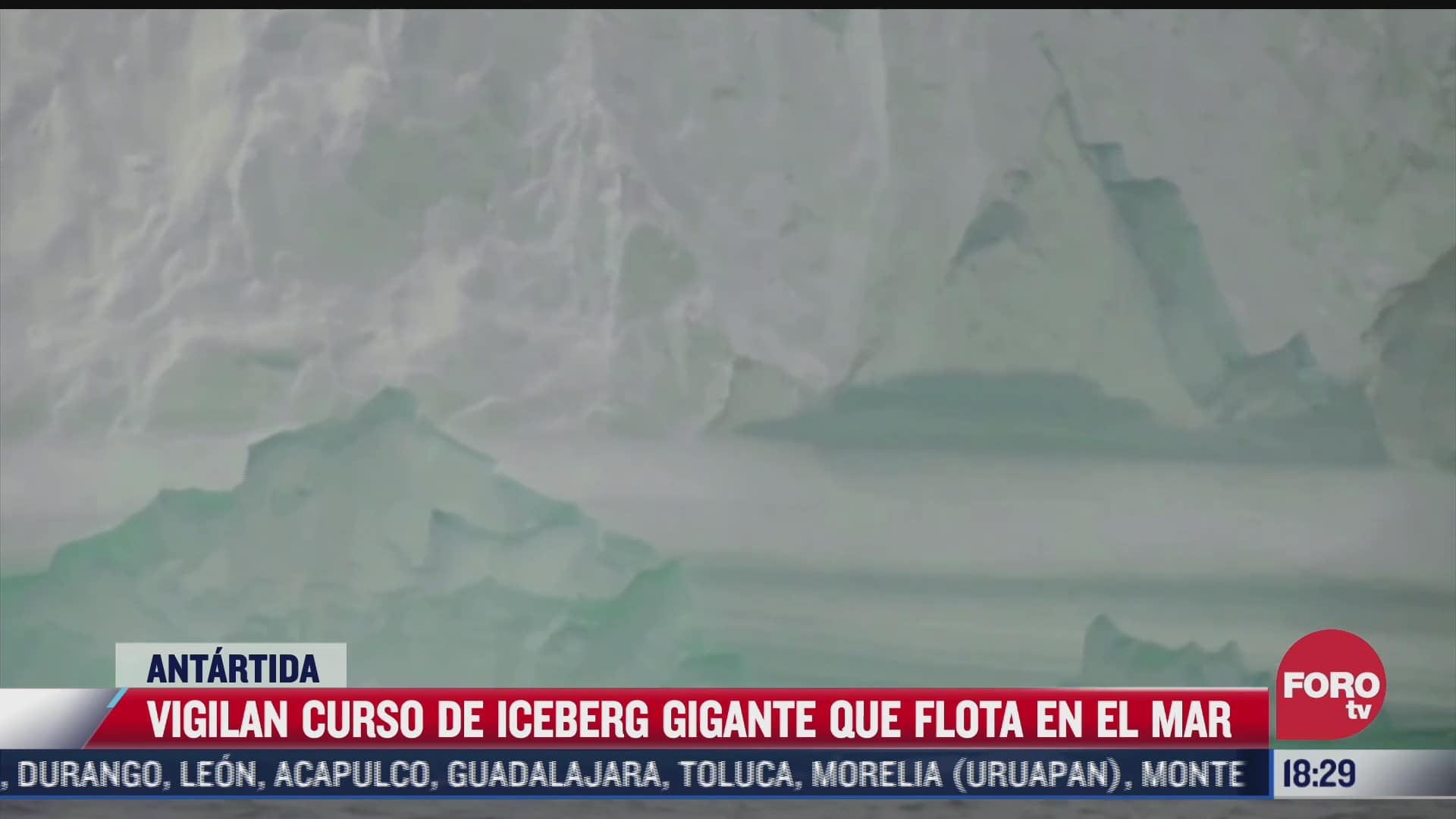 iceberg gigante flotara varios anos en el mar de antartida