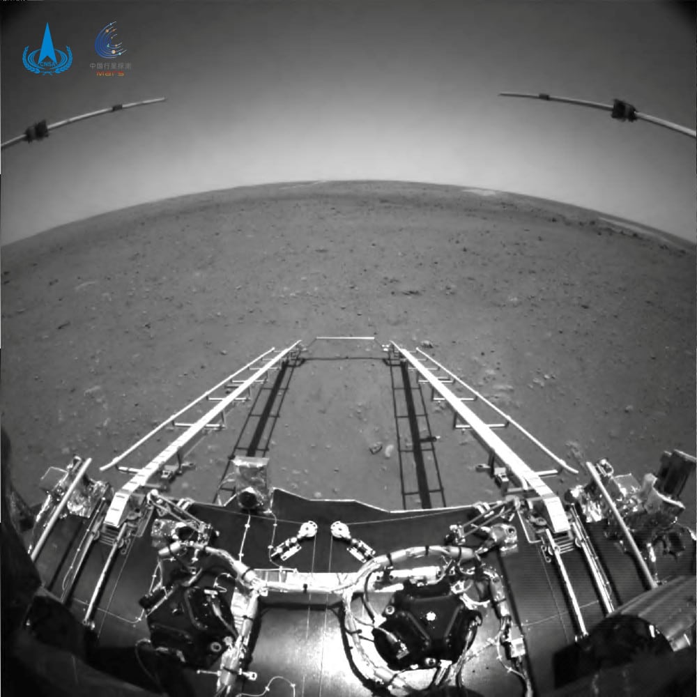 Marte, China, exploración espacial, rover, fotos