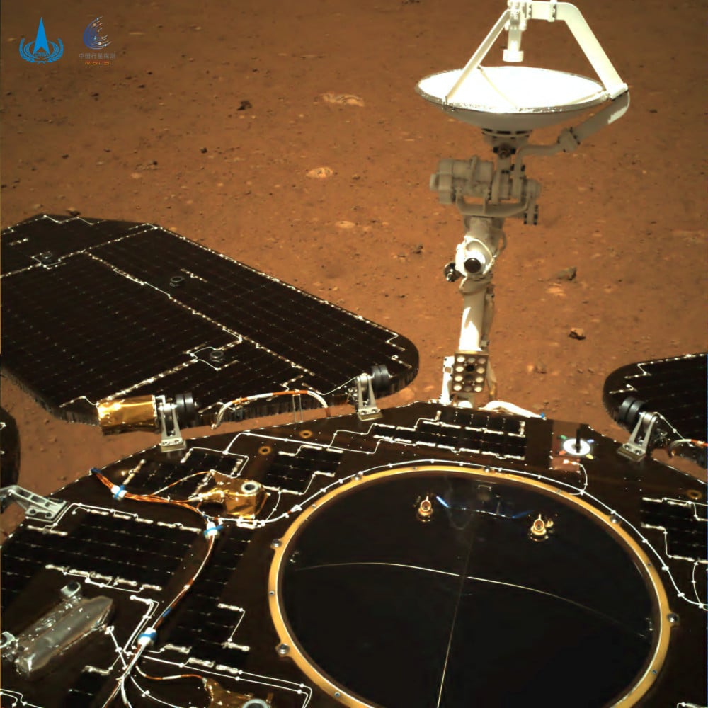 Marte, China, exploración espacial, rover, fotos