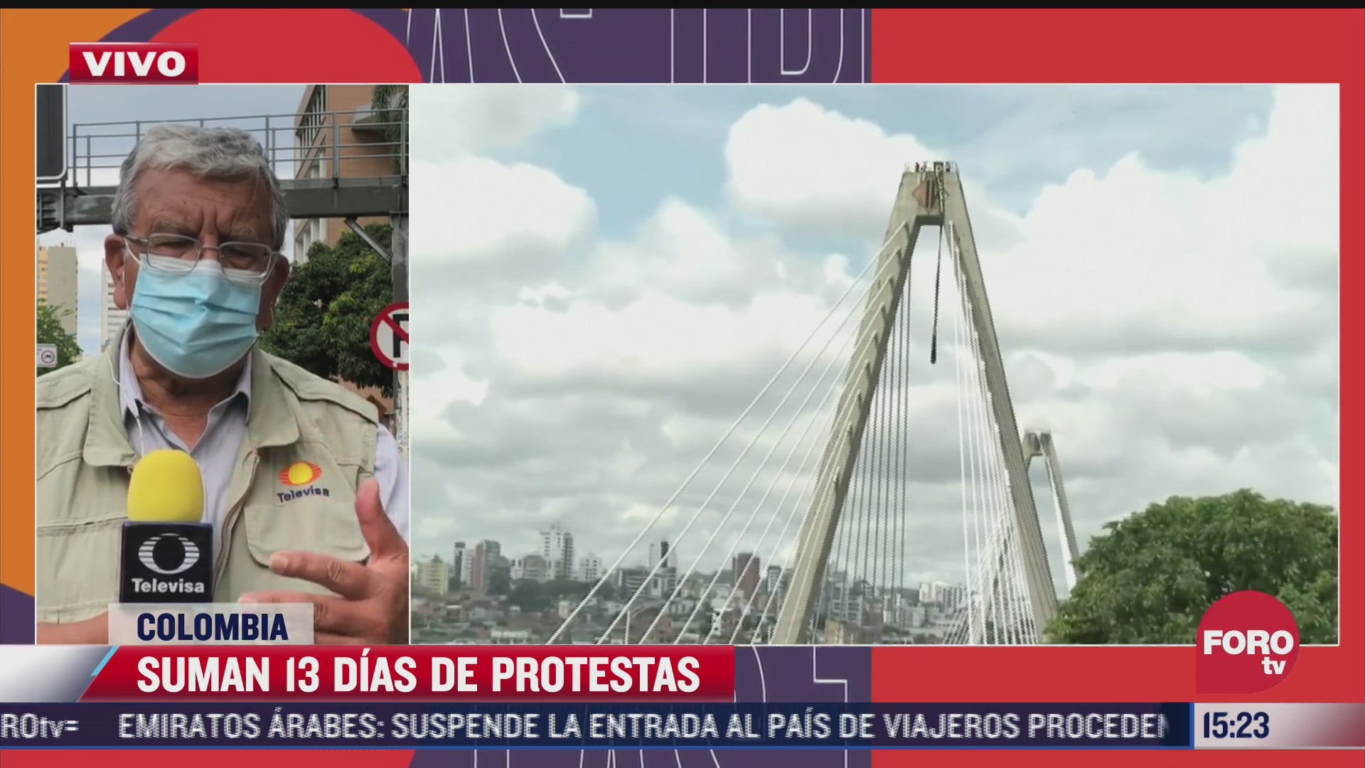 presidente de colombia mantiene primeras conversaciones con comite de manifestantes