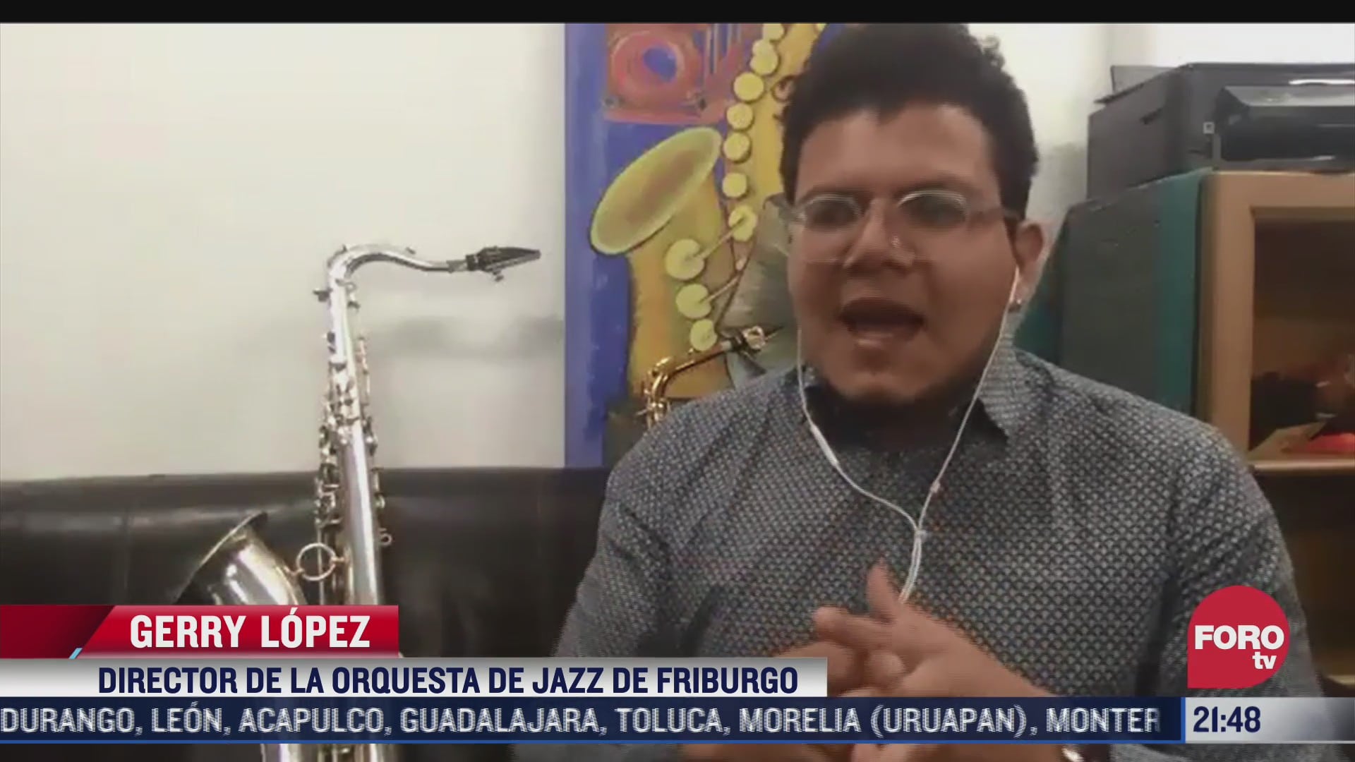 saxofonista mexicano es nombrado director de orquesta de jazz de friburgo