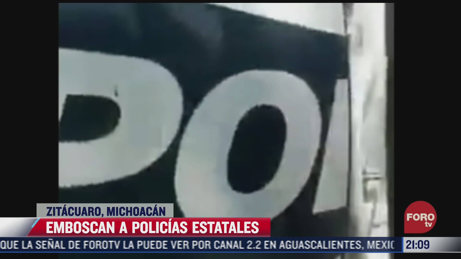 sujetos armados emboscan a policias en zitacuaro michoacan