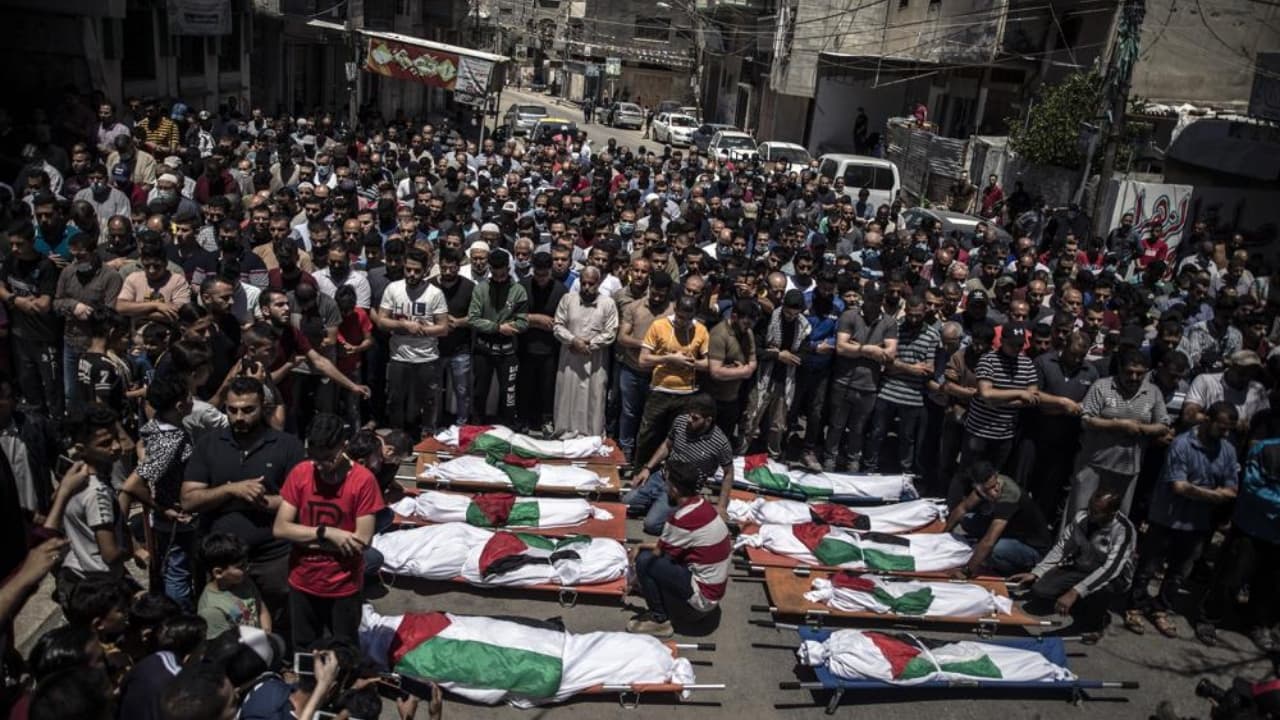 Suman 153 muertos en Gaza por bombardeos de Israel