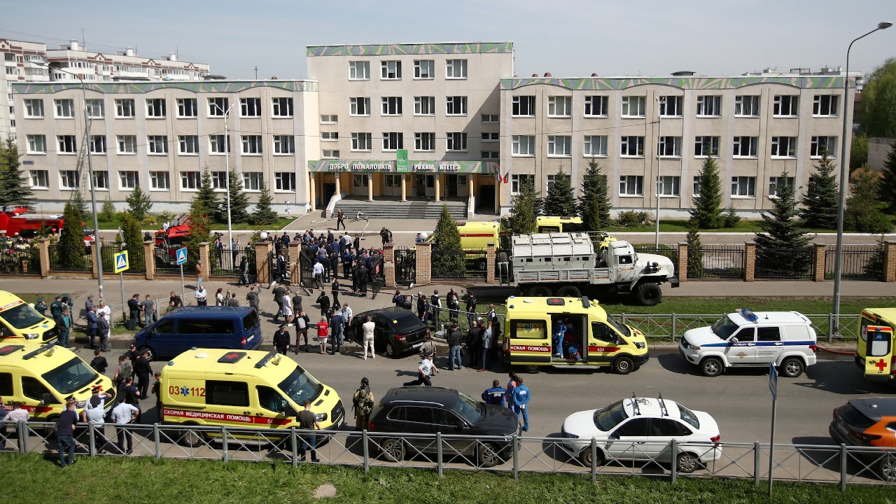 Tiroteo masivo en escuela rusa de Kazán deja al menos 11 muertos, nueve niños