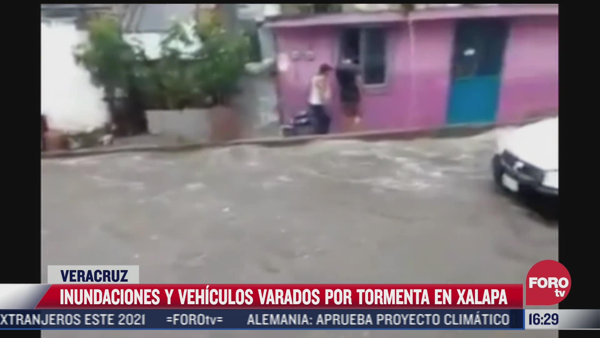 tormenta provoca inundacion en xalapa veracruz