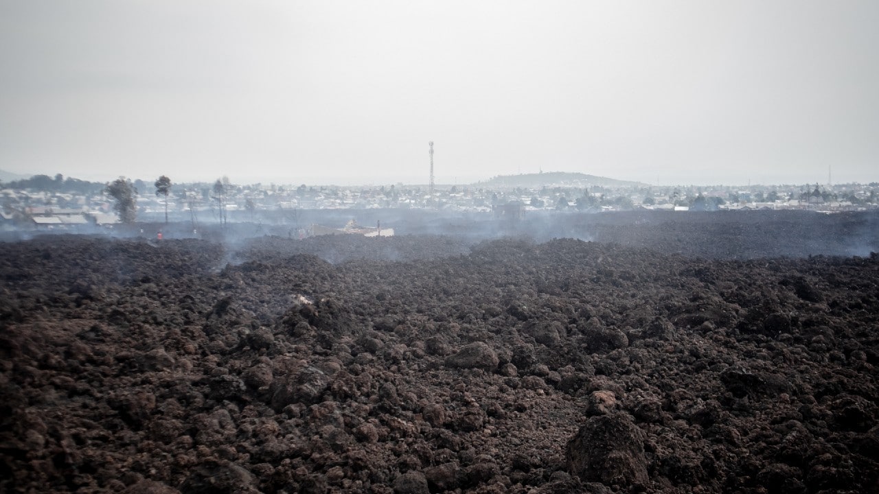 La erupción de un segundo volcán del Congo es “falsa”, según las autoridades el país