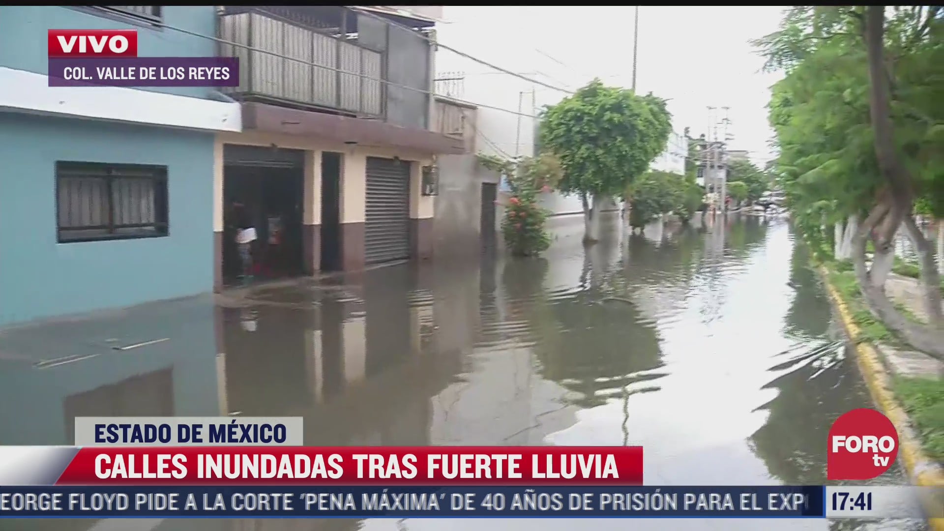 al menos 7 calles sufren inundaciones por lluvias en colonia valle de los reyes