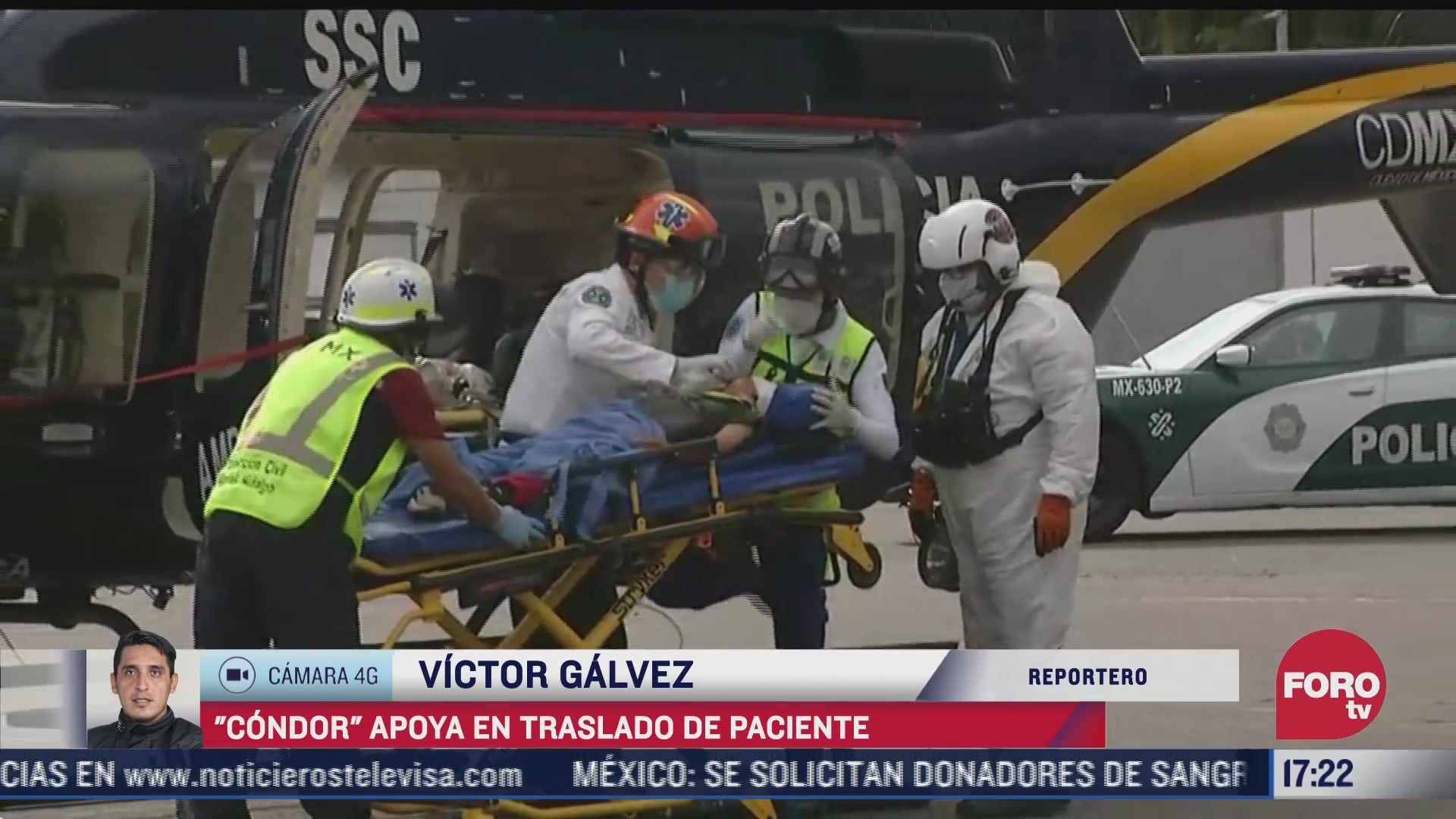 ambulancia aerea traslada a nino de 7 anos con lesion en la cabeza