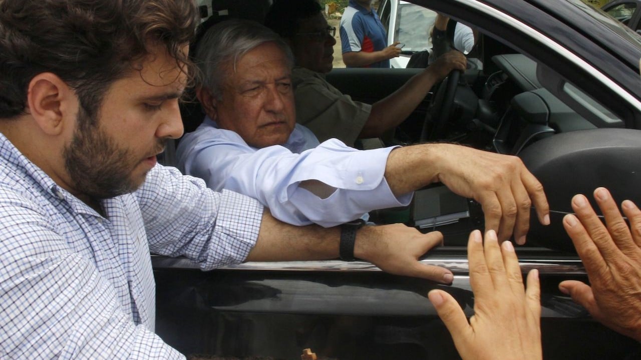 Andrés Manuel López Obrador, presidente de México, durante su visita al municipio de Florencio Villareal en la Costa Chica de Guerrero (Cuartoscuro)