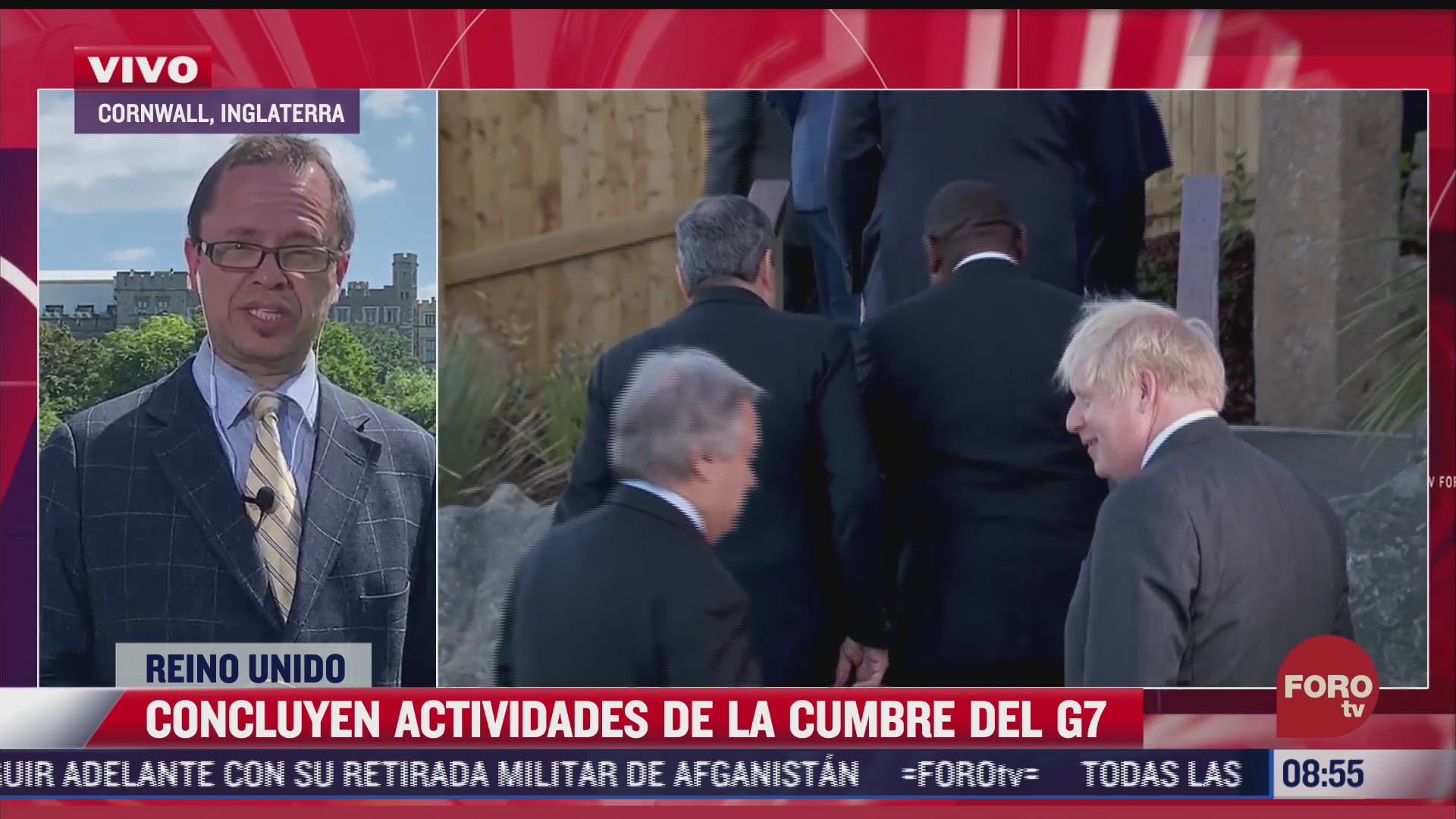 concluyen actividades de la cumbre del g7 en reino unido