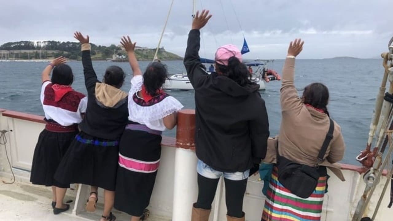 Delegación zapatista arribó a costas de Galicia