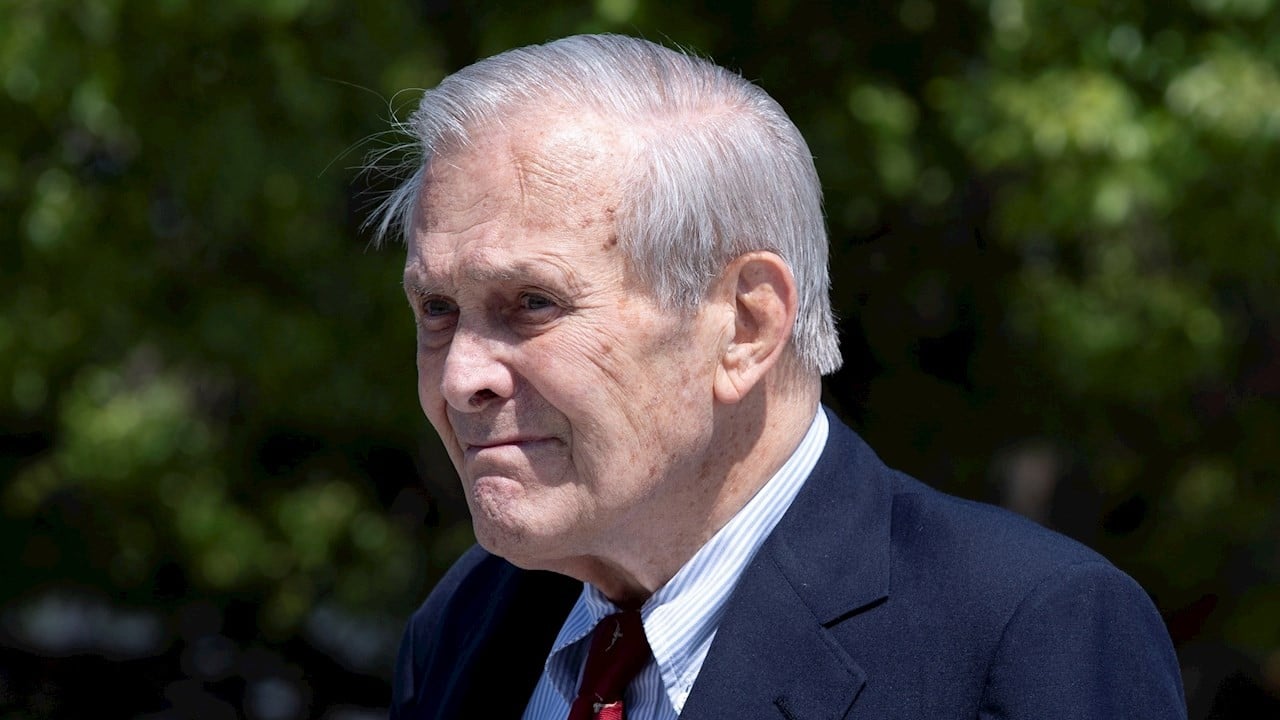 Muere Donald Rumsfeld, exsecretario de Defensa de EEUU