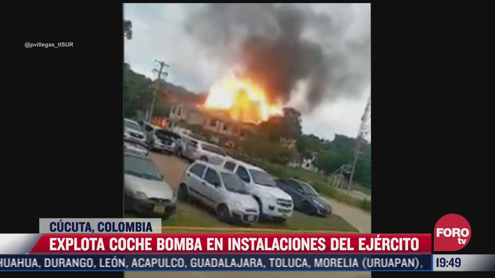 explota coche bomba en instalaciones militares en colombia
