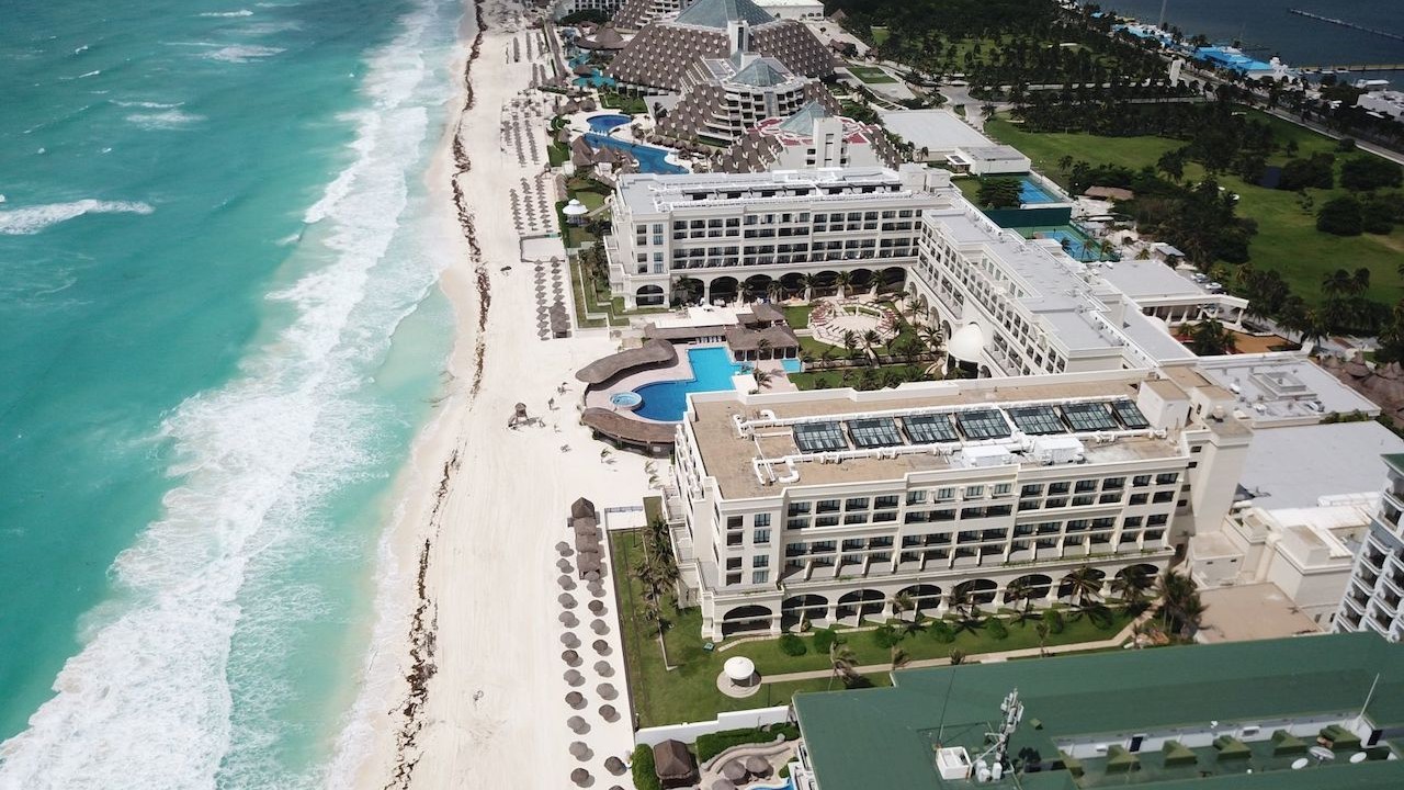 Ocupación hotelera en destinos de playa en México (Cuartocuro)