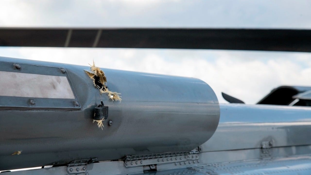 Aeronave donde viajaba el presidente de Colombia, Iván Duque, registra impactos de bala (EFE)
