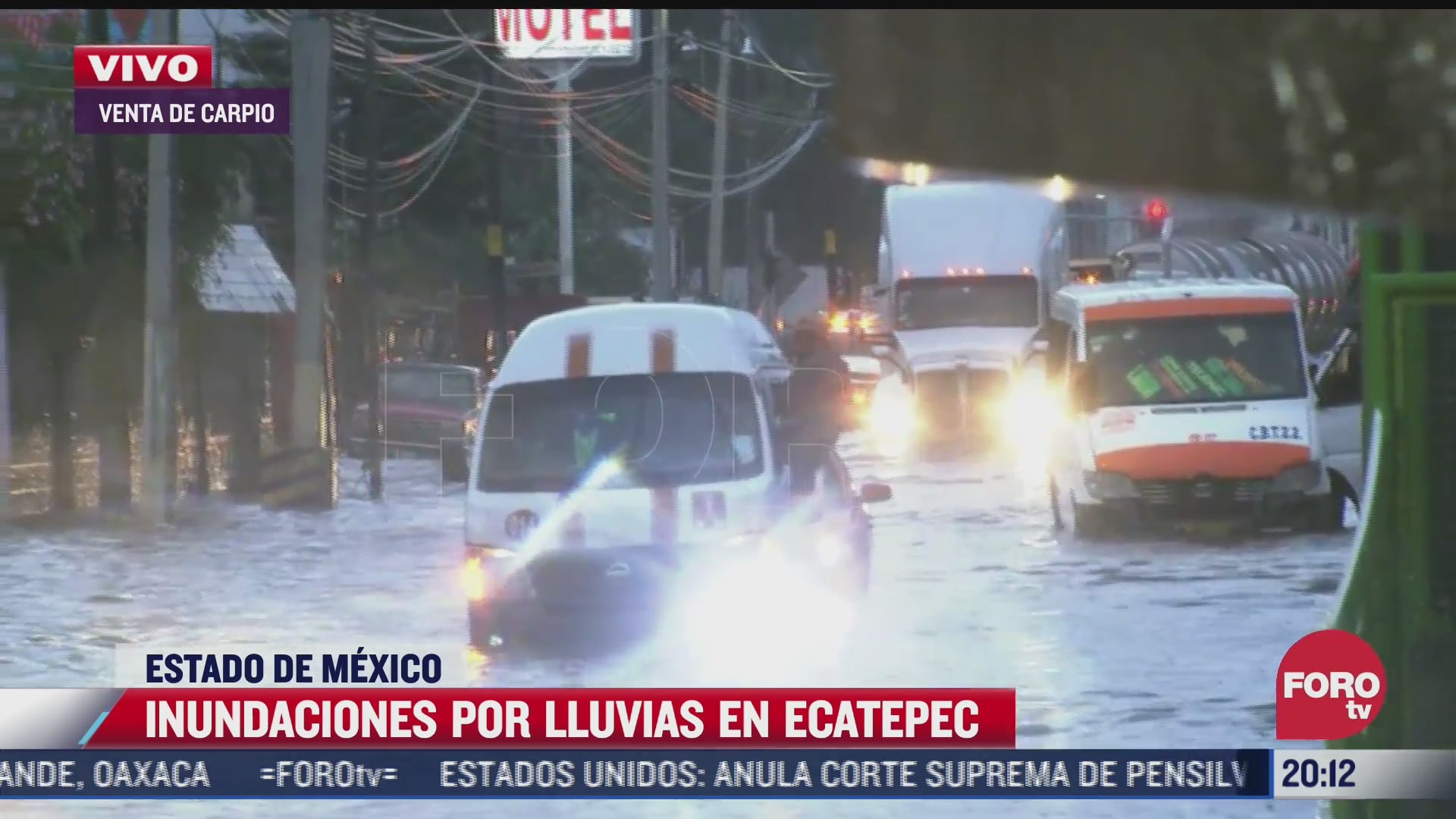 lluvia provoca inundacion en ecatepec edomex