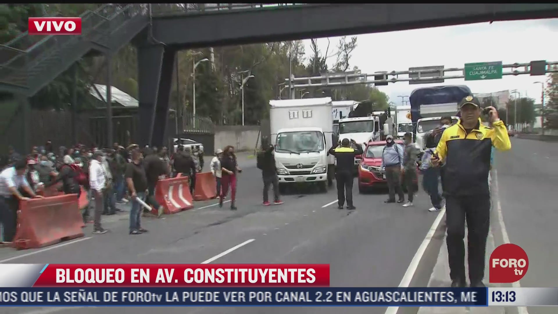 manifestantes liberan bloqueo en avenida constituyentes cdmx
