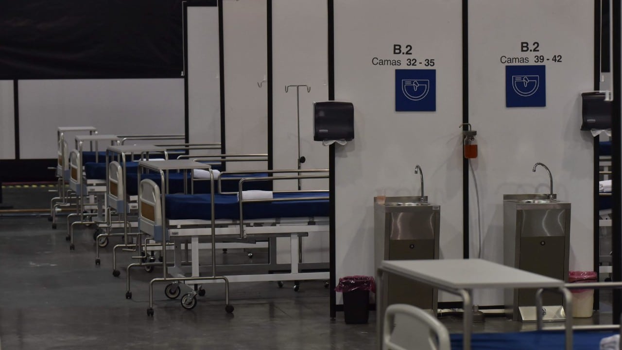 El equipo y mobiliario utilizado durante 413 días en esta unidad temporal será donado a 18 hospitales públicos de la Ciudad de México.