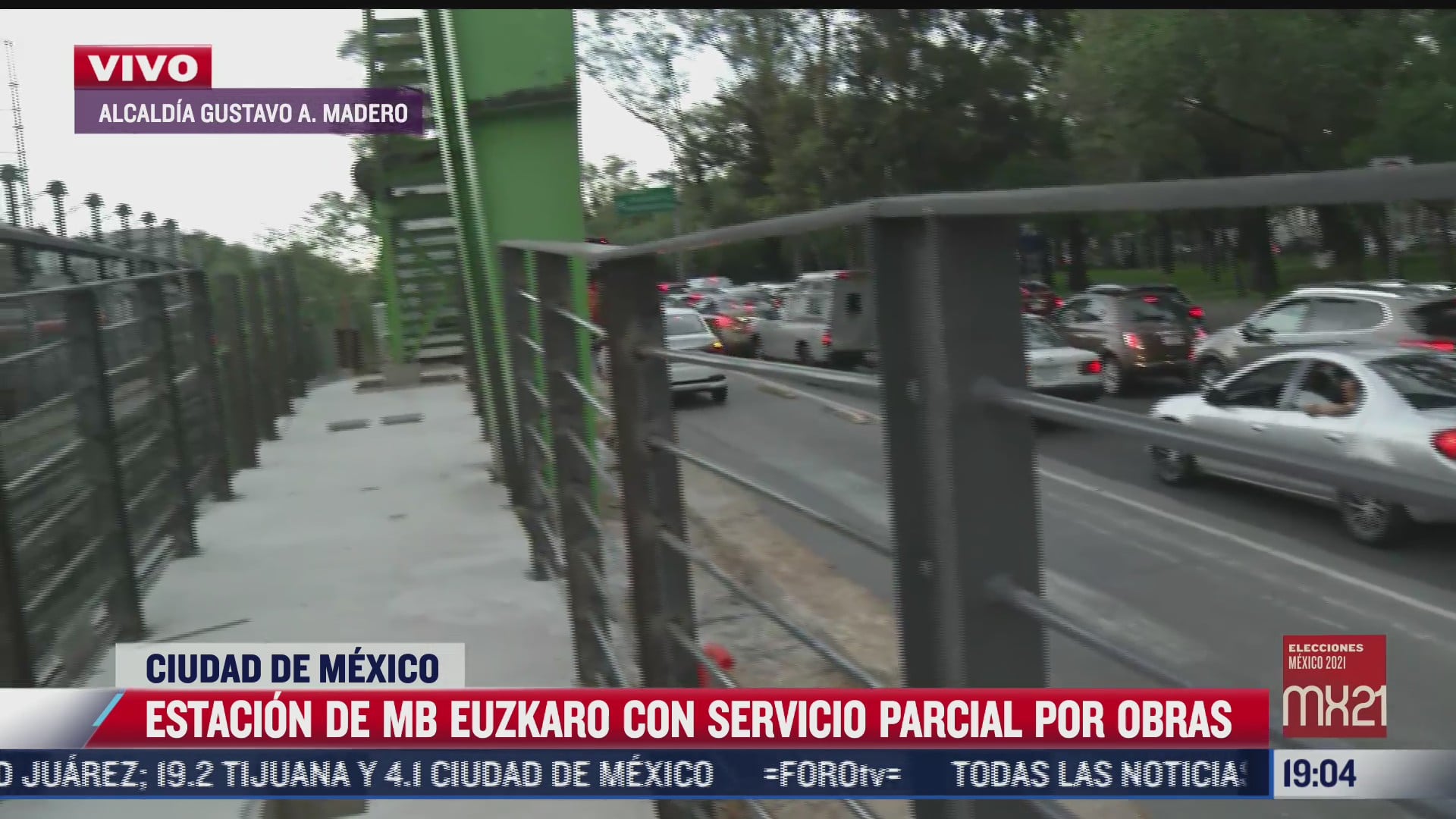 metrobus euzkaro ofrece servicio parcial debido a obras