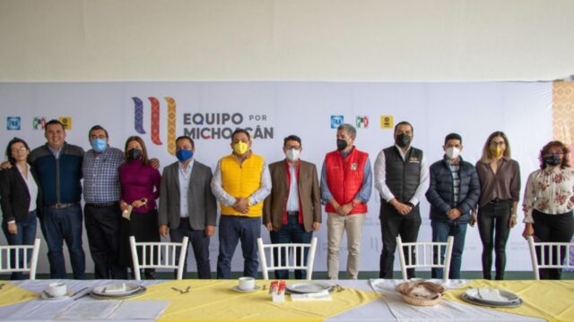 Coordinadores jurídicos del Equipo por Michoacán (Twitter: @MichoacanPRD)