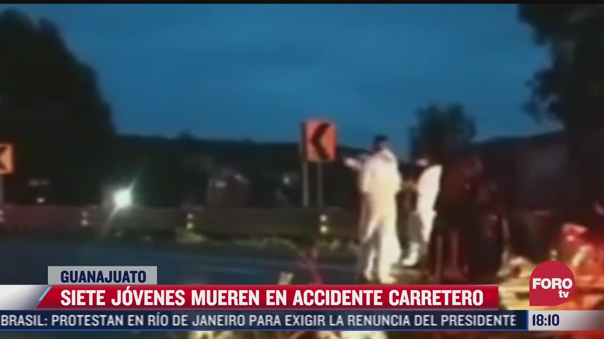 mueren 7 jovenes en accidente carretero en guanajuato