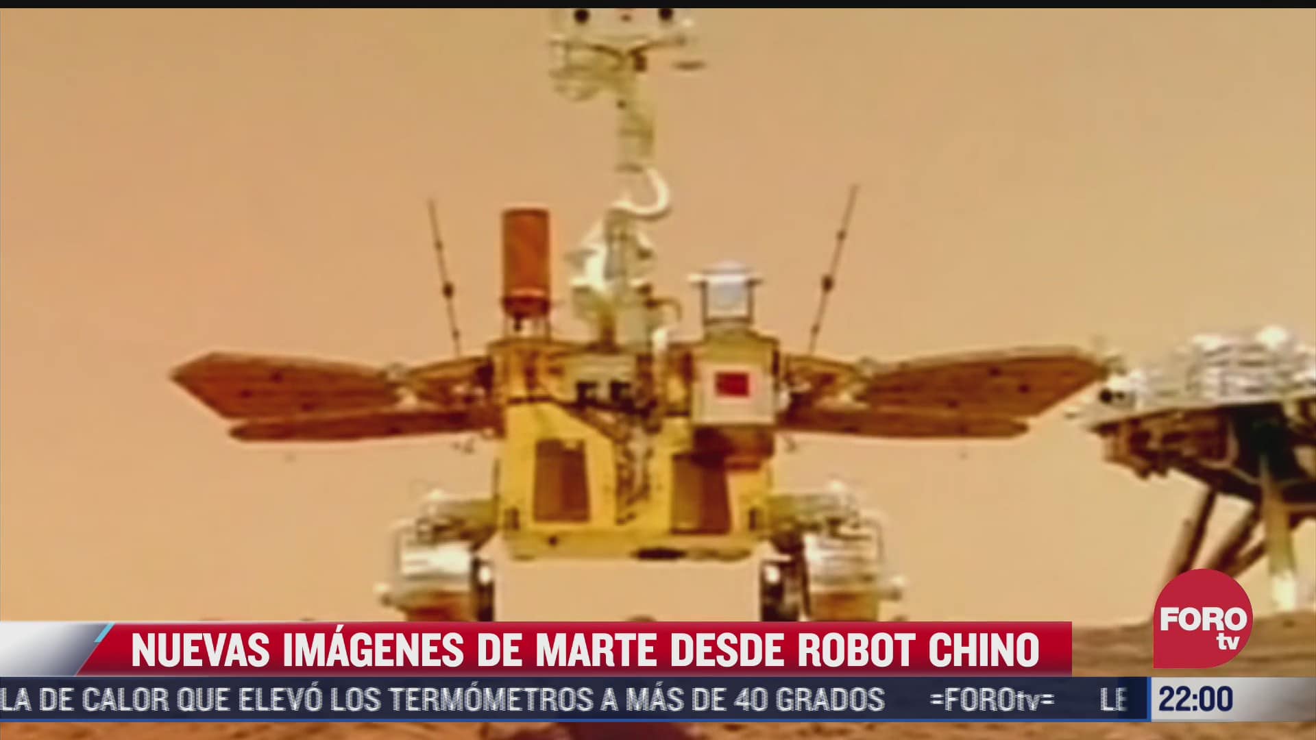 nuevas imagenes de marte desde robot chino