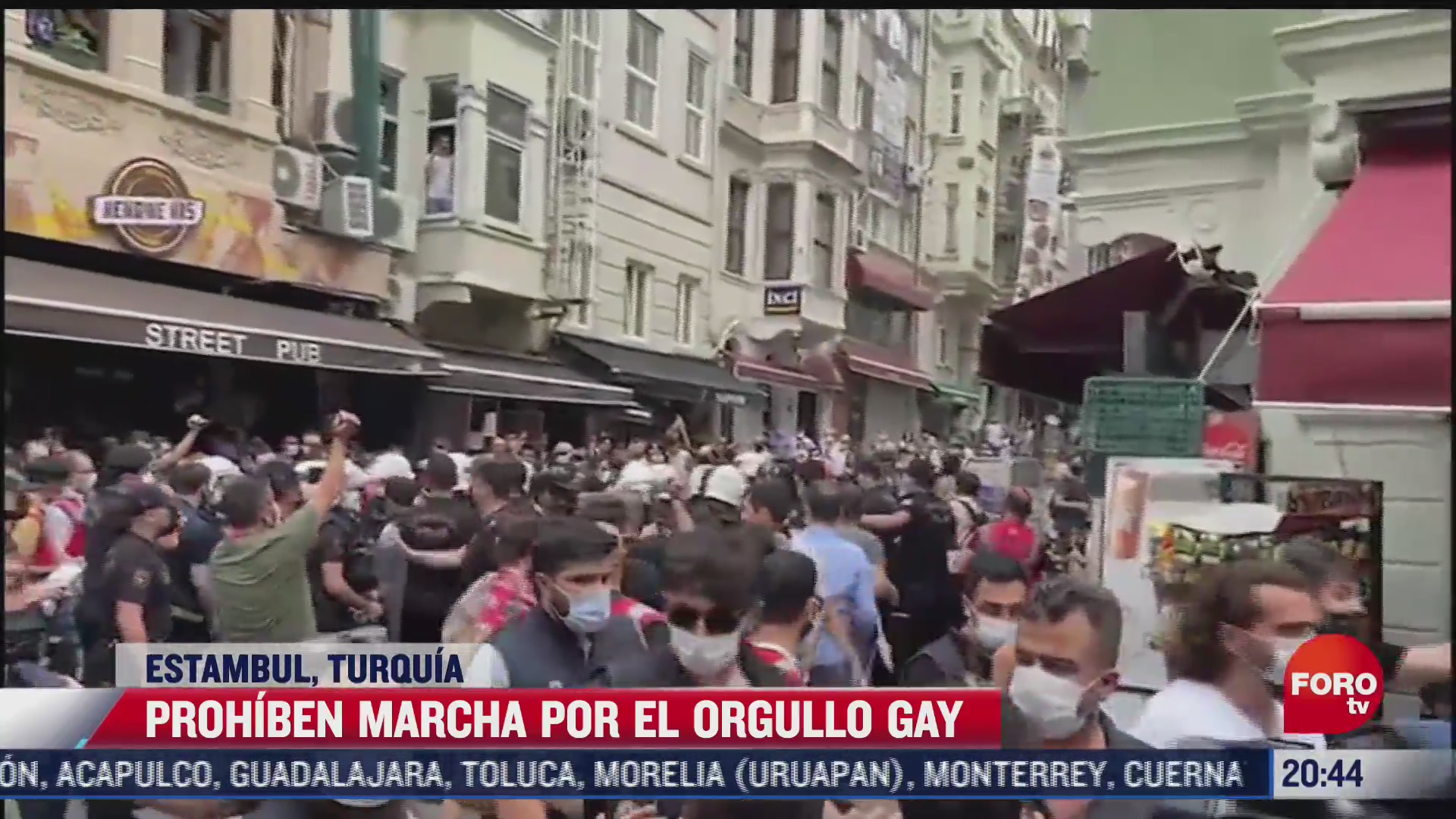 prohiben marcha por el orgullo gay en estambul turquia