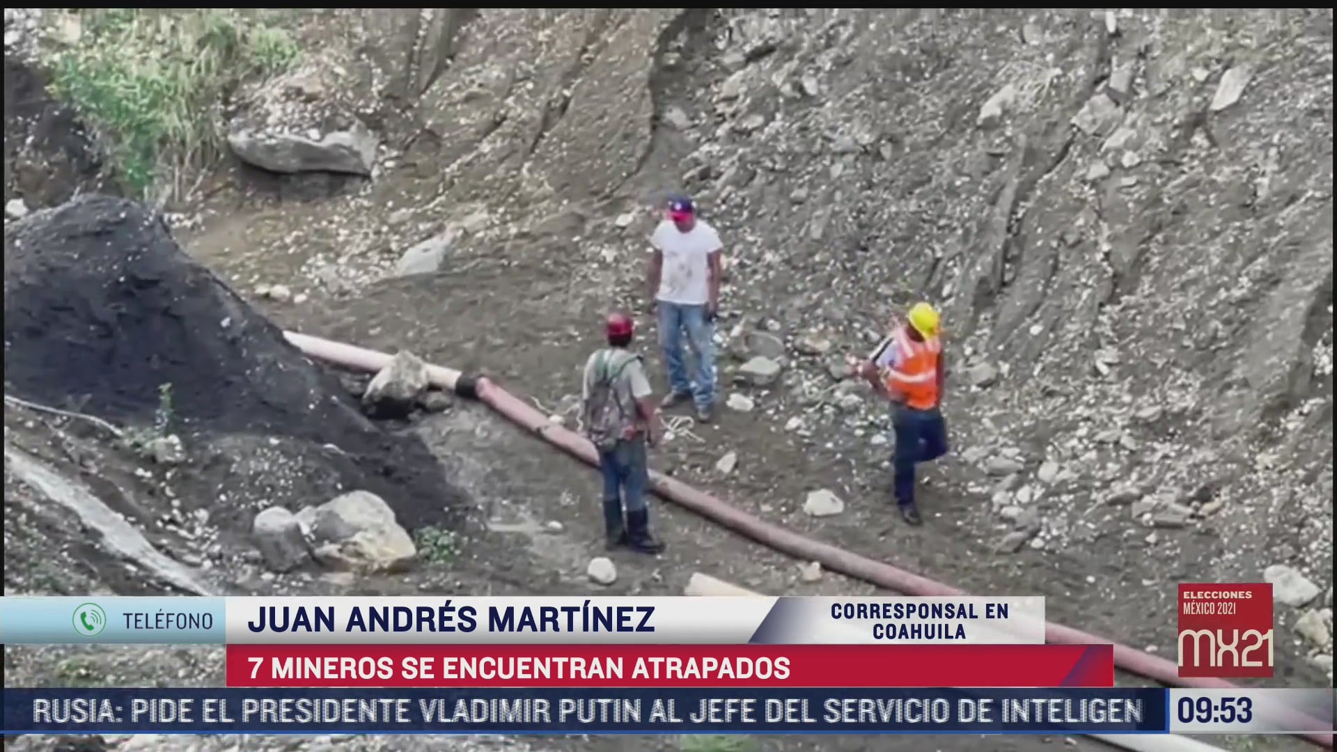 reportan tres mineros fallecidos de los siete atrapados en coahuila