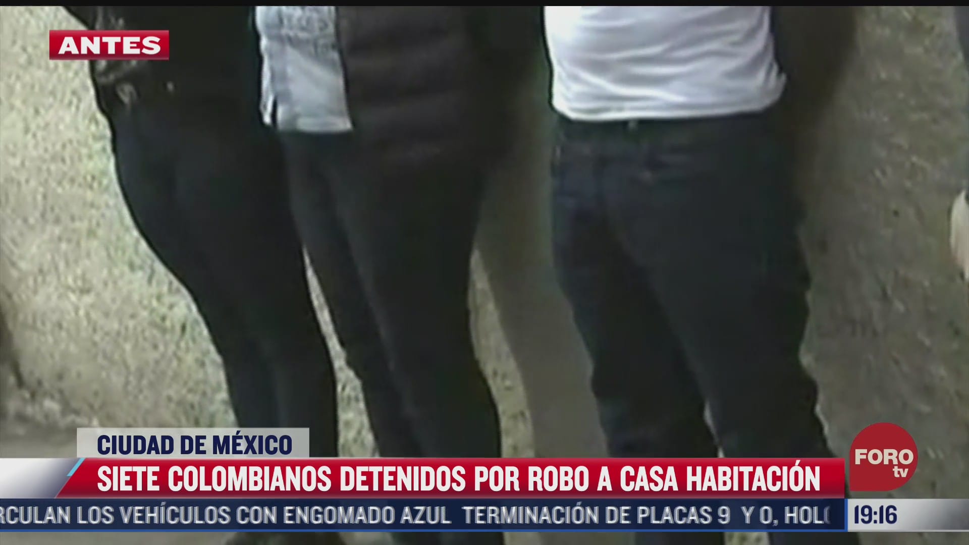 siete colombianos detenidos por robo a casa habitacion
