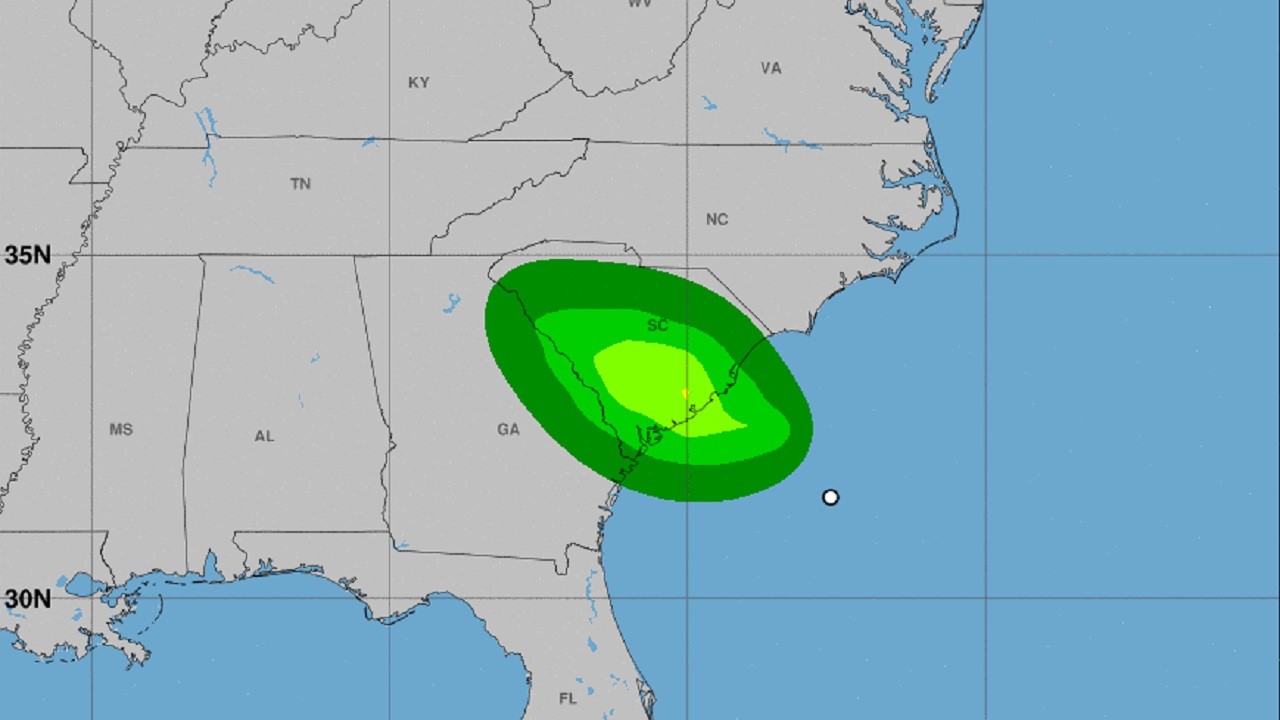 Se forma la tormenta tropical Danny frente a costas de EEUU