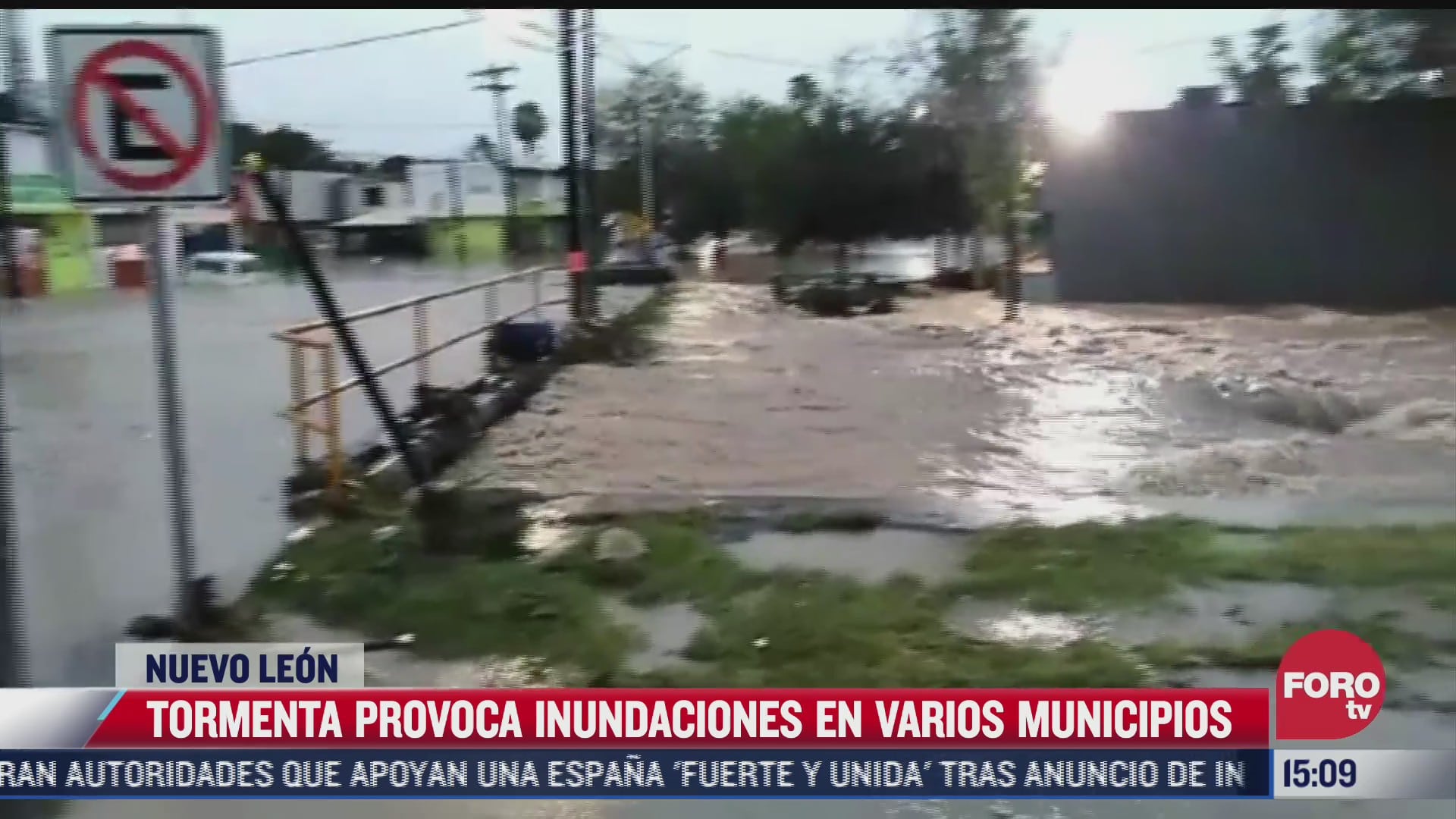 tormentas causan inundaciones en varios municipios de nuevo leon
