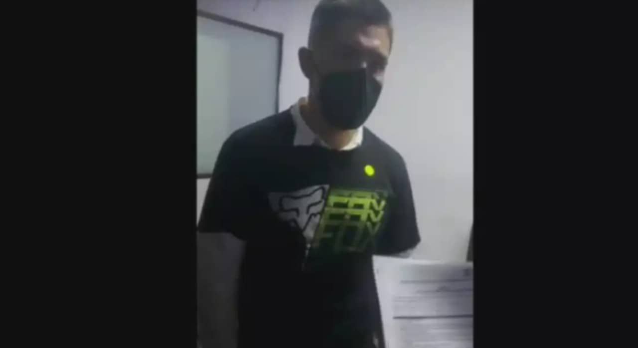 Video: Así se entregó Diego Armando 'N', acusado de tentativa de feminicidio (FOROtv)