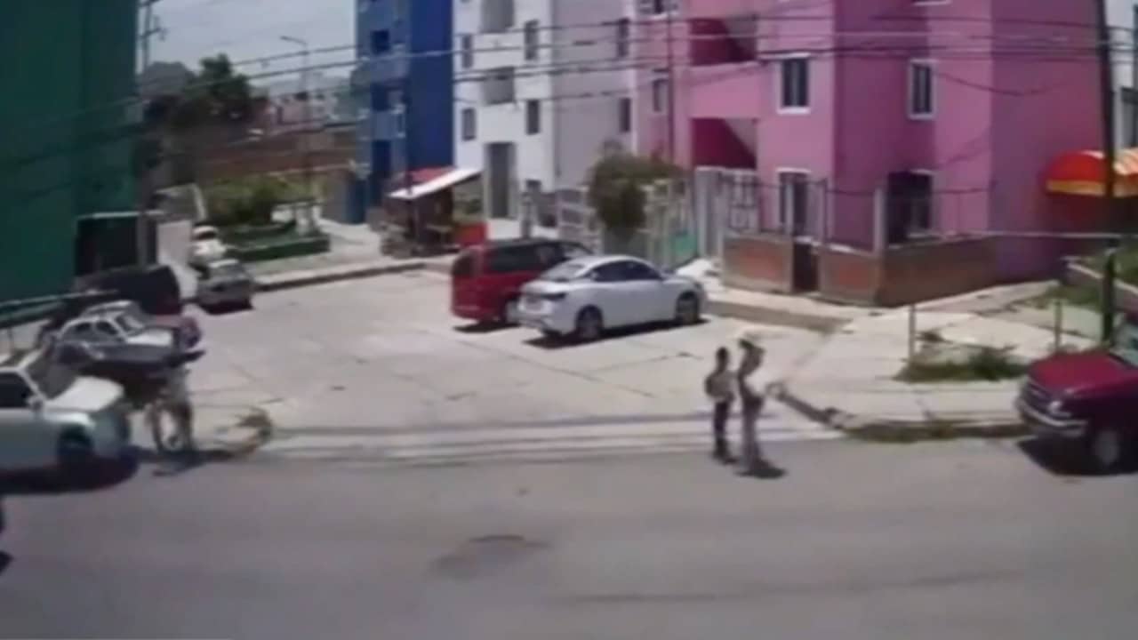 Video: Conductor ebrio atropella y mata a dos menores en Puebla