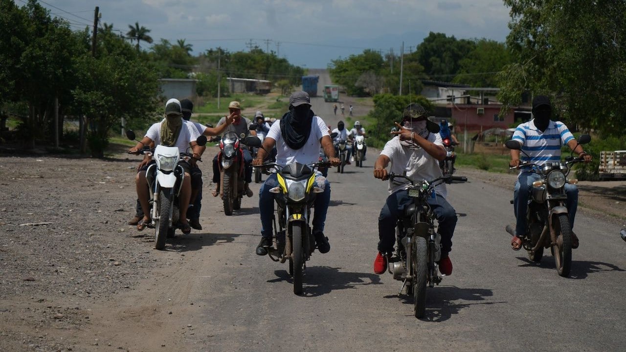 Pobladores de Aguililla, Michoacán exigen seguridad (Cuartoscuro)