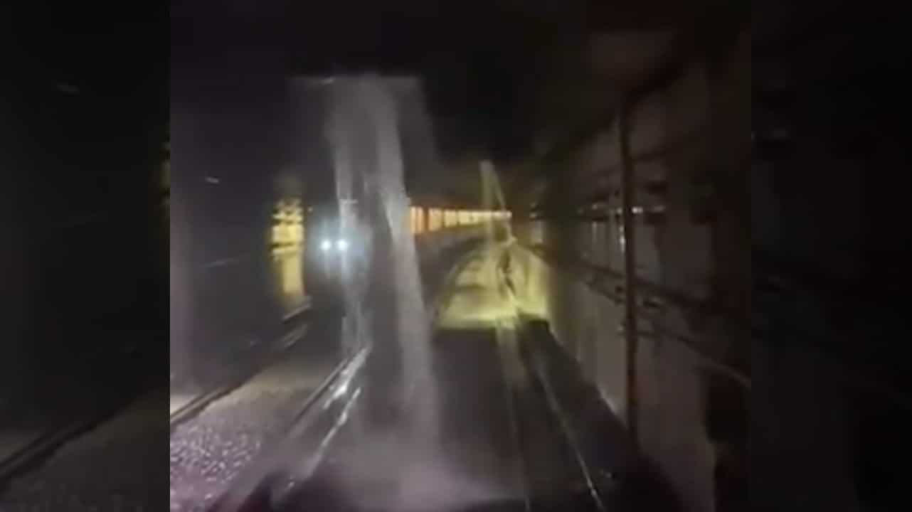 Túnel de Línea 5 del Metro de CDMX (FOROtv)