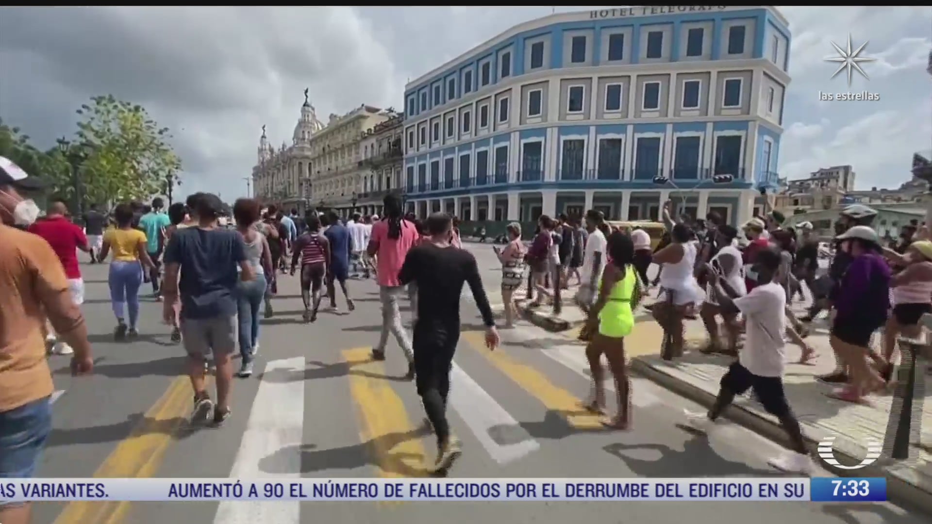 cuba vive jornada de historicas protestas contra el gobierno