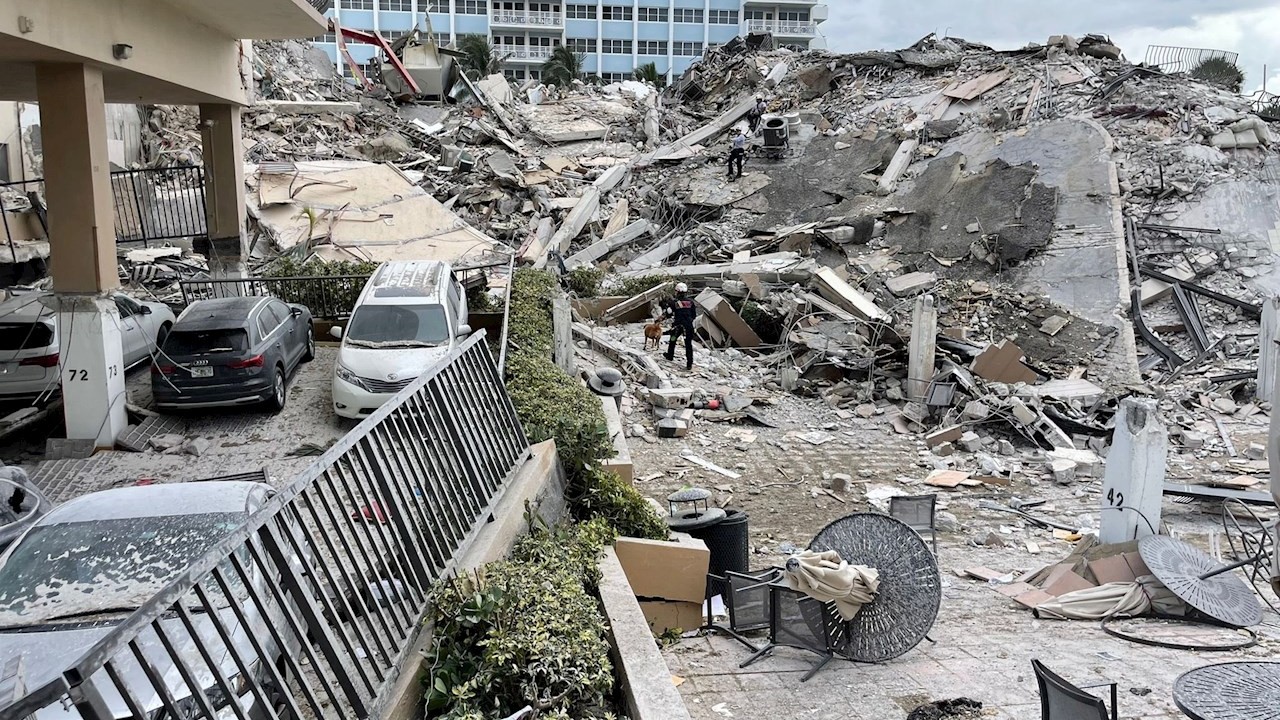 Demolición del edificio colapsado en Florida puede comenzar este 4 de julio por la noche