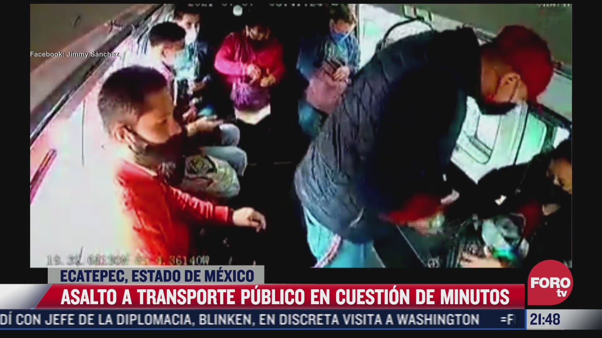 difunden video de nuevo asalto a transporte publico en ecatepec
