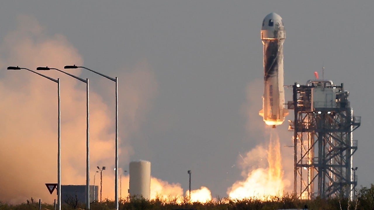 Fotos: Así se vivió el viaje al espacio de Jeff Bezos en la nave de Blue Origin