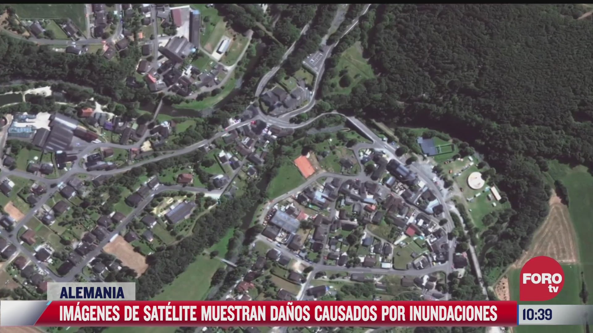 imagenes de satelite muestran danos por inundaciones en alemania